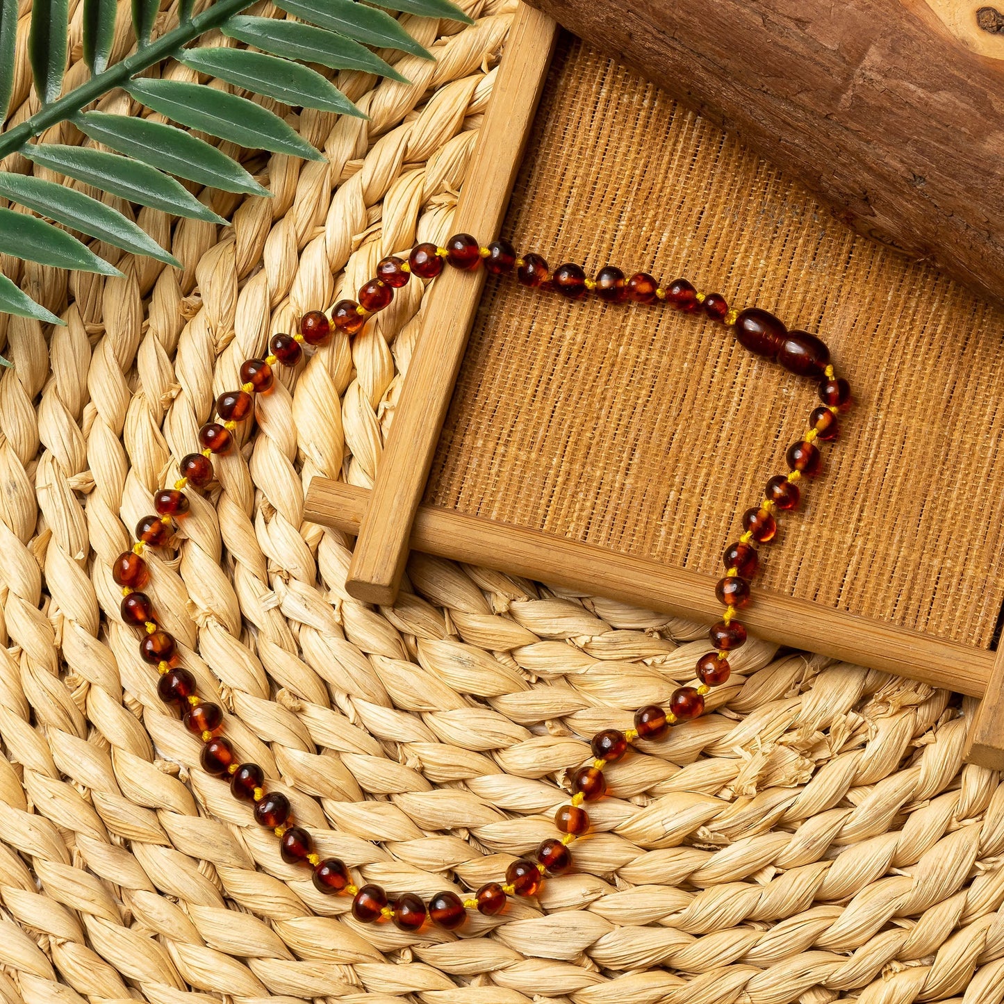 Colar de Âmbar infantil